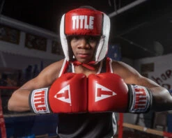 TITLE Boxing Aerovent Elite USA Boxing Competition Headgear – Open Face -Nike Sales Shop ACHEX1RDWH 1