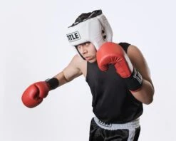 TITLE Boxing USA Boxing Competition Headgear - Open Face -Nike Sales Shop ACHX1 WH