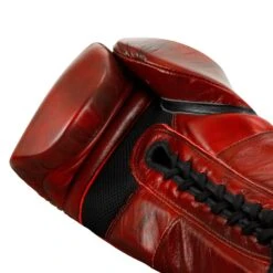 TITLE Boxing Blood Red Leather Sparring Gloves -Nike Sales Shop BRSG 5