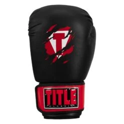 TITLE Classic Shredded Boxing Gloves -Nike Sales Shop CABG10 BK RD 03