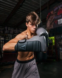 TITLE Boxing Combat Bag Gloves -Nike Sales Shop COMBGGRBK 3