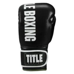 TITLE Boxing Gel Soft Strike Bag Gloves -Nike Sales Shop CSSGBG1 BK GN 03