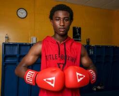 TITLE Classic Leather Elastic Training Gloves 2.0 -Nike Sales Shop CTSGV2RD 1