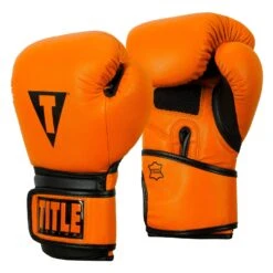 TITLE Boxing Dauntless Training Gloves -Nike Sales Shop DNTTG OR BK 2