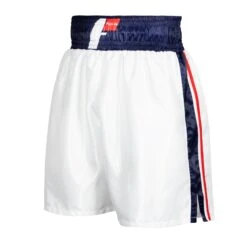 Fighting Professional Boxing Trunks -Nike Sales Shop FPST WH BL 2