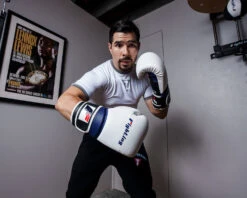 Fighting Ferocity Leather Training Gloves -Nike Sales Shop FTGTGWHBK 1