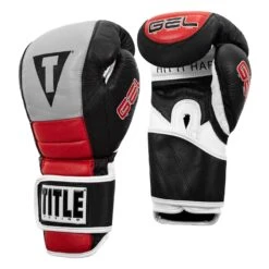 TITLE Boxing Gel Rush Bag Gloves -Nike Sales Shop GRSHBG BK GR RD 02
