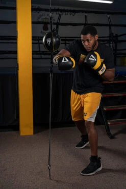 TITLE Boxing Gel Suspense V2T Training Gloves 25 TITLE Boxing Gel Suspense V2T Training Gloves -Nike Sales Shop GSTGEV2TBK YE