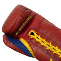KRONK Boxing Gym Lace-Up Training Gloves -Nike Sales Shop KNKSG RD GD 6