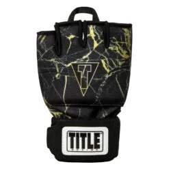 TITLE Boxing Defender Sublimated Glove Wraps -Nike Sales Shop KSGW BK GD 3