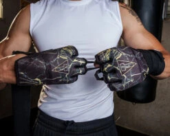 TITLE Boxing Defender Sublimated Glove Wraps -Nike Sales Shop KSGWBKGD 3