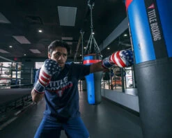 TITLE Boxing Liberty Bag Gloves -Nike Sales Shop LBTBGRDWHBL 2