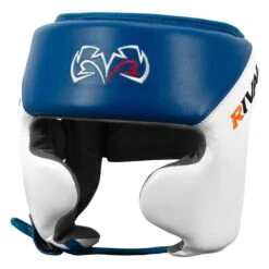 Rival Boxing Amateur Competition Headgear With Cheek Protect -Nike Sales Shop RHGC2C BL WH 1