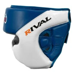 Rival Boxing Amateur Competition Headgear With Cheek Protect -Nike Sales Shop RHGC2C BL WH 3