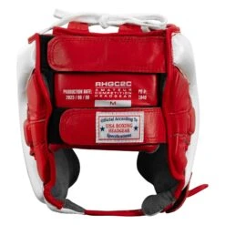 Rival Boxing Amateur Competition Headgear With Cheek Protect -Nike Sales Shop RHGC2C RD WH 4