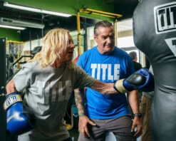 TITLE Boxing Rock Steady Leather Training Gloves -Nike Sales Shop RSBVLTTGBL 7