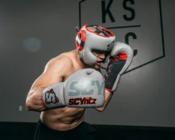 SCYntz Leather Sparring Gloves -Nike Sales Shop SCYSGGR 1