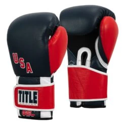 TITLE Boxing Sugar Ray Leonard 1976 Montreal Special Edition Leather Training Gloves -Nike Sales Shop SRLOTG 2