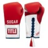 TITLE Boxing Sugar Ray Leonard Signature Leather Sparring Gloves -Nike Sales Shop SRLSLSG 1