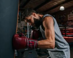 TITLE Boxing Sugar Ray Leonard Throwback Leather Bag Gloves -Nike Sales Shop SRLTLBGMR 2