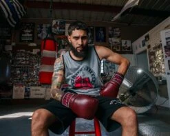 TITLE Boxing Sugar Ray Leonard Throwback Leather Bag Gloves -Nike Sales Shop SRLTLBGMR 5