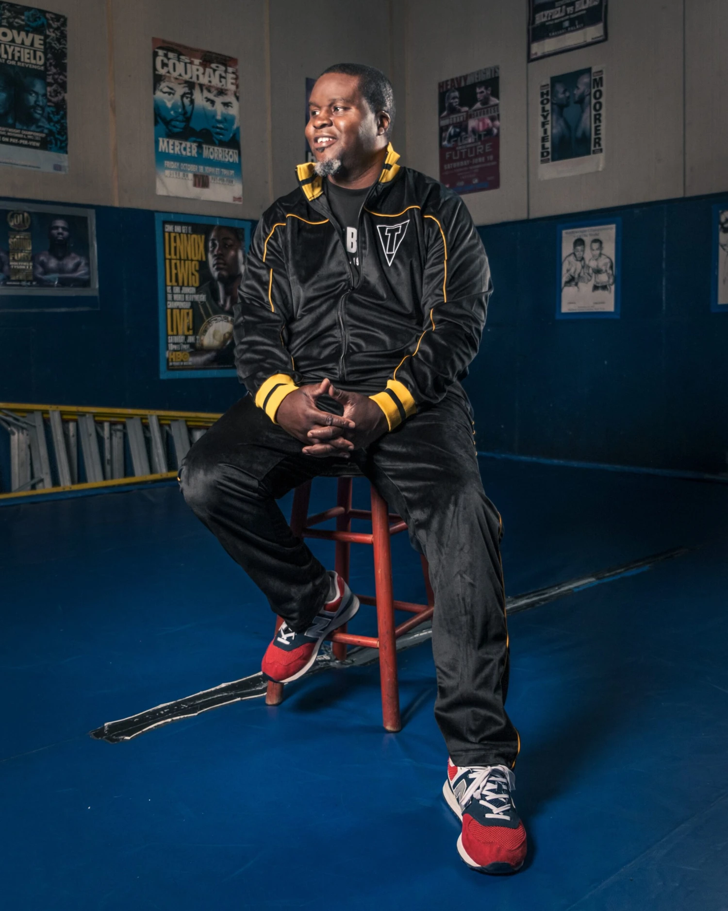 TITLE "Boxing Ain't Easy" Velour Warm Up 4 TITLE "Boxing Ain't Easy" Velour Warm Up - Image 2