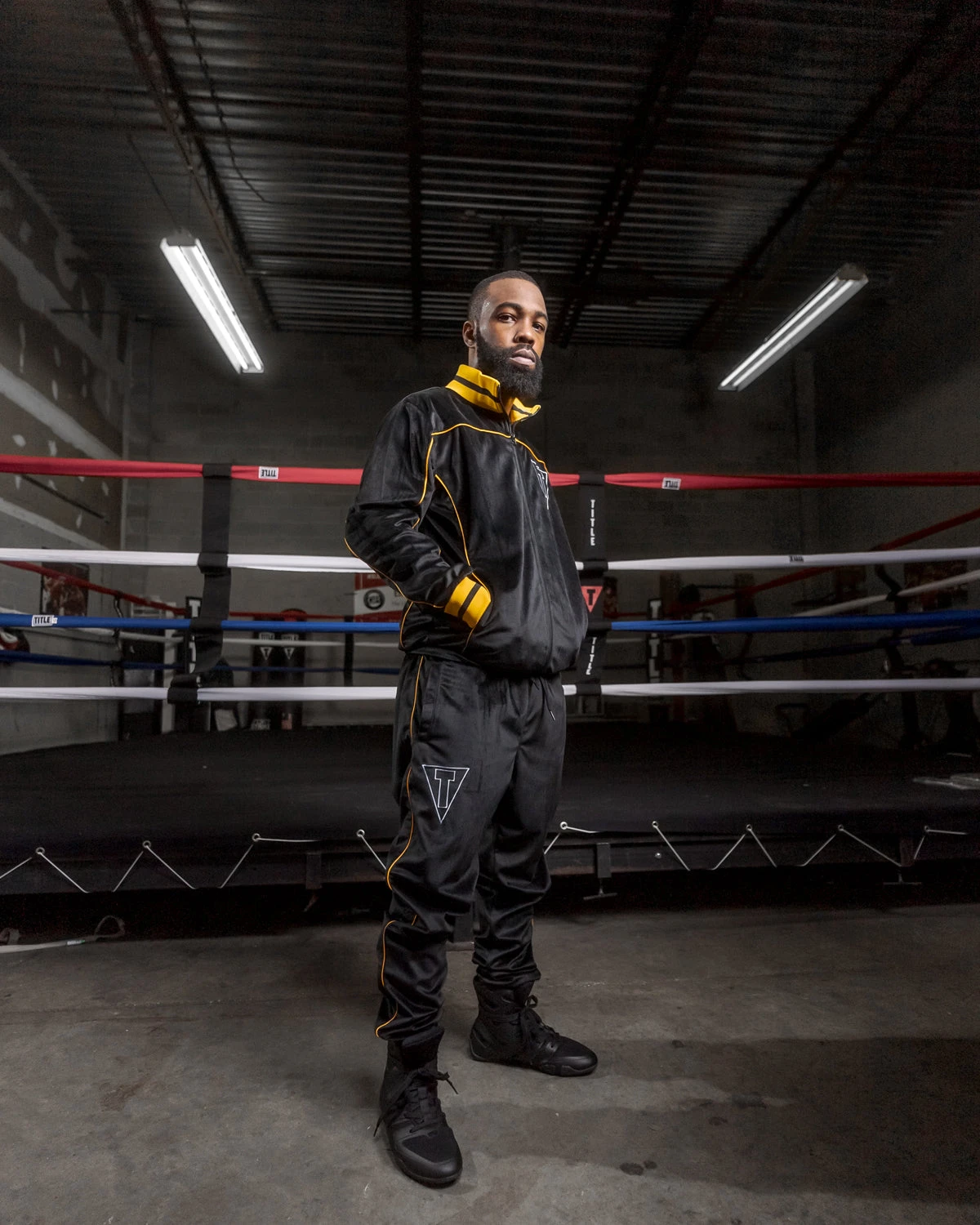 TITLE "Boxing Ain't Easy" Velour Warm Up 8 TITLE "Boxing Ain't Easy" Velour Warm Up - Image 6