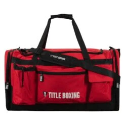 TITLE Boxing Deluxe Gear Bag -Nike Sales Shop TBAG45 RD BK 1