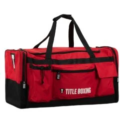 TITLE Boxing Deluxe Gear Bag -Nike Sales Shop TBAG45 RD BK 2