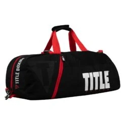 TITLE Boxing Champion Sport Bag/Backpack -Nike Sales Shop TBAG46 BK RD 2