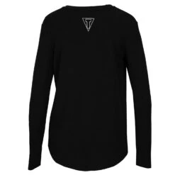 TITLE Boxing DYI Knot So Fast Long Sleeve Top -Nike Sales Shop TBCDYI4 BK 2