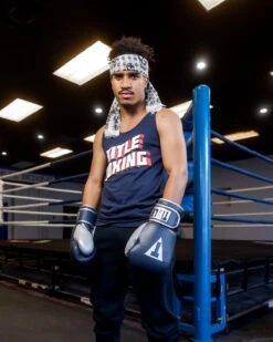 TITLE Boxing Vintage Block Logo Tank -Nike Sales Shop TBCT140NV