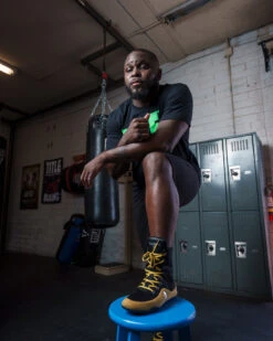 TITLE Boxing Engage Mesh Boxing Shoes -Nike Sales Shop TBS40BKGD 3