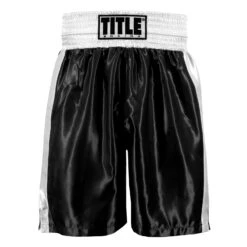 TITLE Boxing Edge Boxing Trunks -Nike Sales Shop TBTC2 BK WH 2