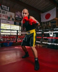 TITLE Boxing Edge Boxing Trunks 2.0 -Nike Sales Shop TBTC2BKGD 1