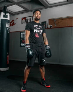 TITLE Boxing Beat Em To The Punch Tee 13 TITLE Boxing Beat Em To The Punch Tee -Nike Sales Shop TBTS204BK 1