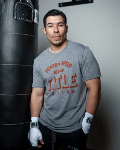 TITLE Boxing Power And Speed Tee -Nike Sales Shop TBTS211GR 1