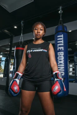 TITLE Boxing United Women's Tank -Nike Sales Shop TBWTS2T06BK 1