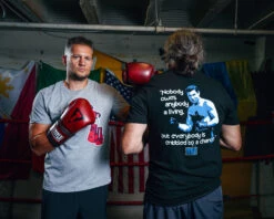 TITLE Boxing Legacy Jack Dempsey "Nobody Owes" Tee -Nike Sales Shop TLGCY173BK 1