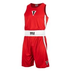 TITLE Boxing Performance Aerovent Amateur Boxing Set 3.0 -Nike Sales Shop TPABS3 RD WH 1