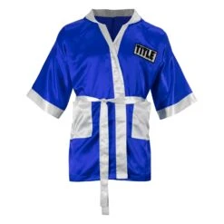 TITLE Boxing Pro Fingertip Robe 2.0 -Nike Sales Shop TSRF2 BL WH 1