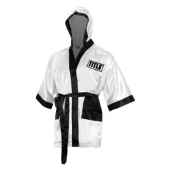 TITLE Boxing Fingertip Robe -Nike Sales Shop TSRF2 WH BK 2