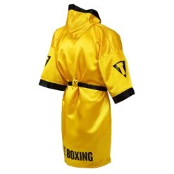 TITLE Boxing Pro Full Length Boxing Robe -Nike Sales Shop TSRFL2 GD BK 04
