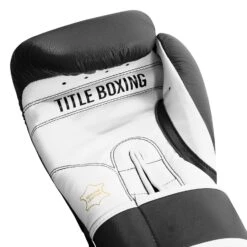 TITLE Boxing Pro Style Leather Training Gloves 3.0 -Nike Sales Shop TVVTG3 BK WH 005