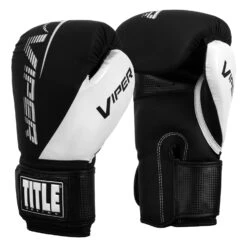 Viper By TITLE Boxing Strike Bag Gloves 2.0 -Nike Sales Shop VSBG2 BK WH 002