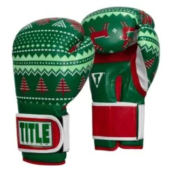 TITLE Boxing Limited Edition Deck The Halls Bag Gloves 12 TITLE Boxing Limited Edition Deck The Halls Bag Gloves -Nike Sales Shop XMASBG GN 2