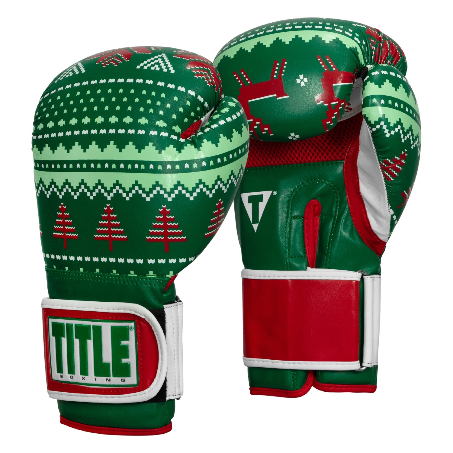 TITLE Boxing Limited Edition Deck The Halls Bag Gloves 5 TITLE Boxing Limited Edition Deck The Halls Bag Gloves - Image 3