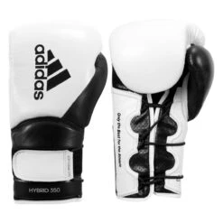 Adidas Hybrid 350 Elite Training Gloves -Nike Sales Shop adih350tg wh bk 1 1