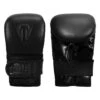TITLE Black Old School Leather Pro Bag Gloves