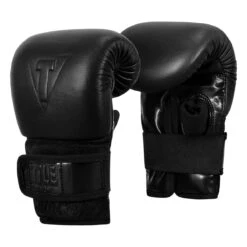 TITLE Black Old School Leather Pro Bag Gloves -Nike Sales Shop bktbg 002